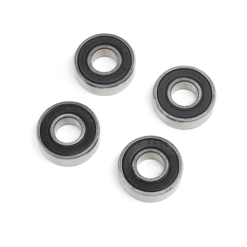 Horizon Hobby - 8 x 19 x 6mm Rubber Sealed Ball Bearing (4) (LOS257008)