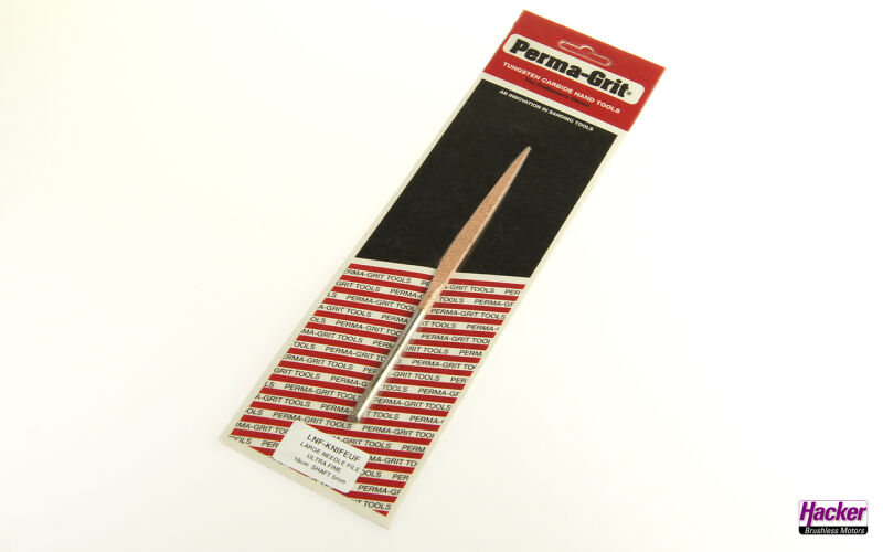 Perma-Grit Tools Ltd. Nadelfeile "Messer" 180mm fein (4250320268543)