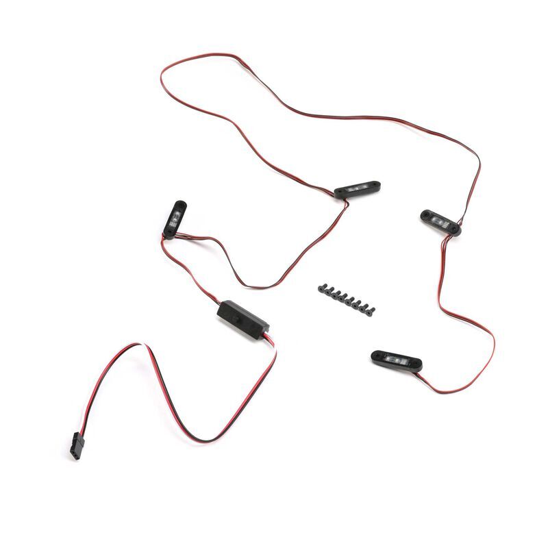 Horizon Hobby - Multi-Color LED Rock Lights w/Controller:SCX10III (AXI13001)