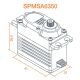 Horizon Hobby - A6350 Ultra Torque / High Speed Brushless HV Servo (SPMSA6350)