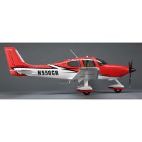 E-flite - Cirrus SR22T Red 1.5m BNF Basic - 1500mm