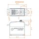 Horizon Hobby - A6190 Standard Metal Gear HV Servo (SPMSA6190)