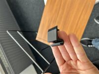 3D Print Lab - String Era bracket black for Wall Ladder Shelf