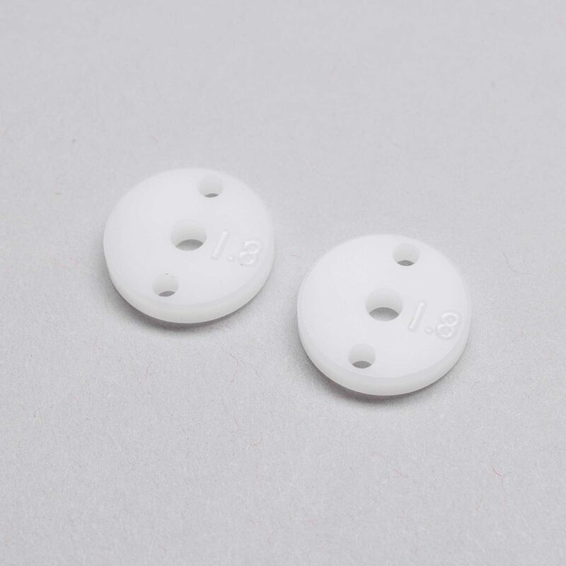 Horizon Hobby - Machined Shock Pistons, 2.3mm, 2 x 1.8mm, G3 (2) (TLR333025)