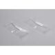 Horizon Hobby - 6.5" Lightweight Rear Wing, Clear, Precut (2) (TLR230019)