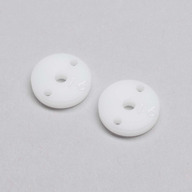 Horizon Hobby - Machined Shock Pistons, 2.3mm, 2 x 1.6mm, G3 (2) (TLR333023)