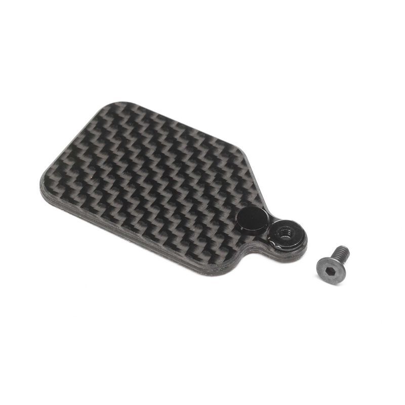 Horizon Hobby - Carbon Receiver Mounting Plate: 22X-4 (TLR331060)