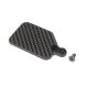 Horizon Hobby - Carbon Receiver Mounting Plate: 22X-4 (TLR331060)