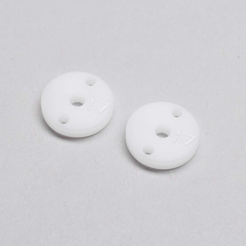 Horizon Hobby - Machined Shock Pistons, 2.3mm, 2 x 1.7mm, G3 (2) (TLR333024)