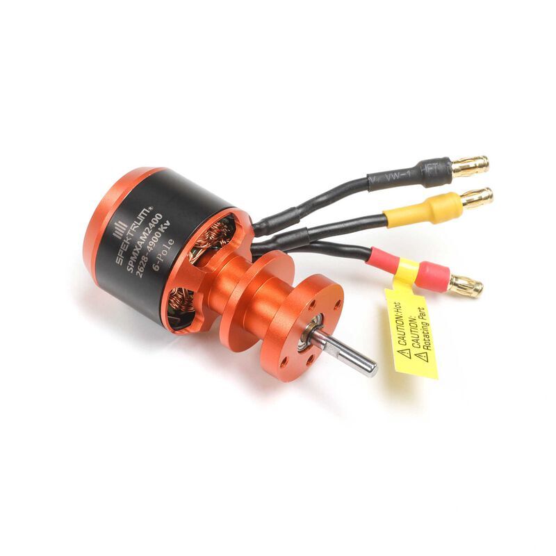 Horizon Hobby - Bl Outr Motor; 2628-4900kv 6-Pole (SPMXAM2400)