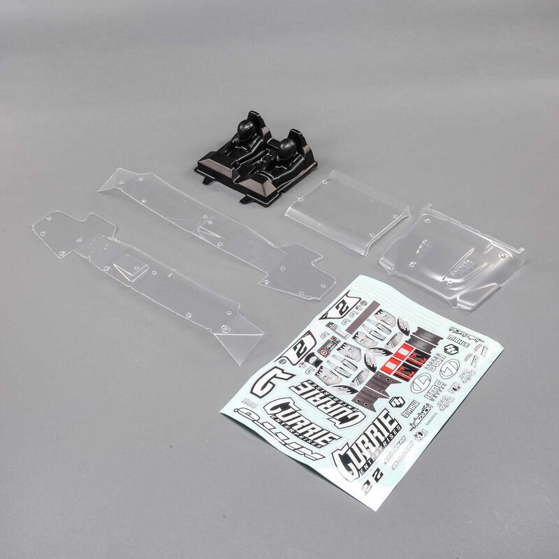 Horizon Hobby - Body/Driver Set, Clear: Hammer Rey (LOS230100)