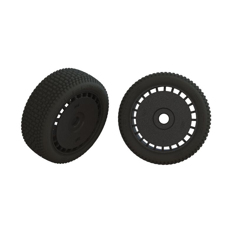 Horizon Hobby - dBoots Exabyte Tire Set Glued Black (1 Pair) (ARA550098)