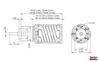 Hacker Motor C54-2D XL Glider 6,7:1 Competition Kv 1960 (10108908)