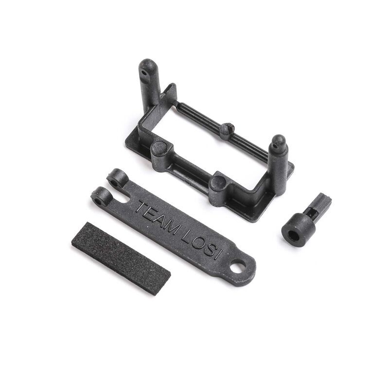 Horizon Hobby - Battery Box, Antenna Mount: Mini JRX2 (LOS211024)