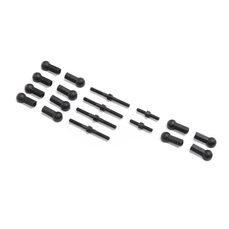 Horizon Hobby - Adjustable Turnbuckle Set (6): Mini JRX2 (LOS211027)
