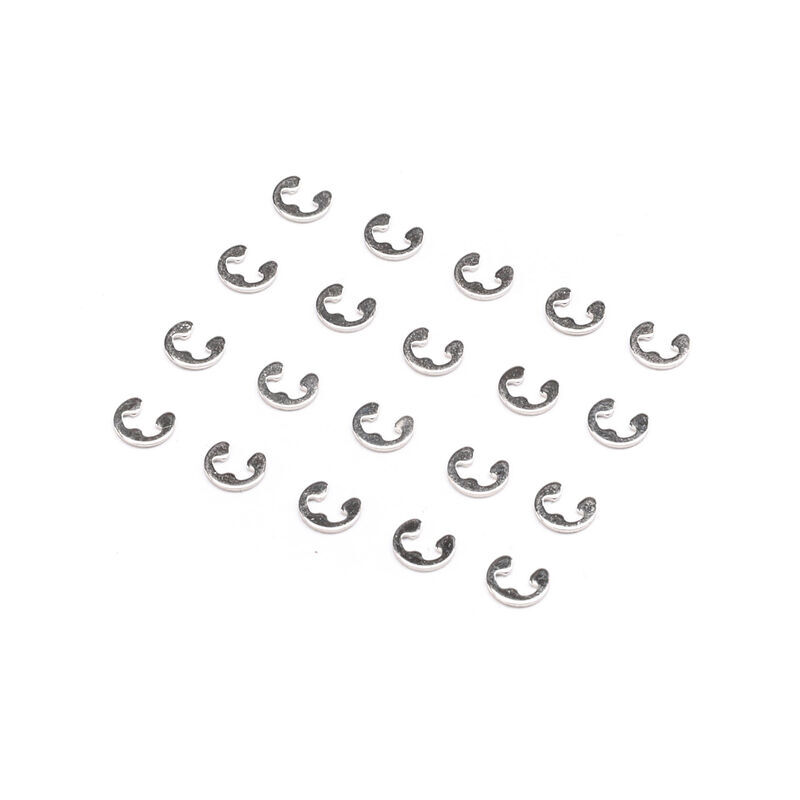 Horizon Hobby - E-Clip, 1.5mm (20) (LOS216006)