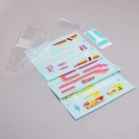 Horizon Hobby - Body & Wing, Clear: Mini JRX2...