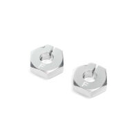 Horizon Hobby - Clamping Front Wheel Hexes, Aluminum: 22S...