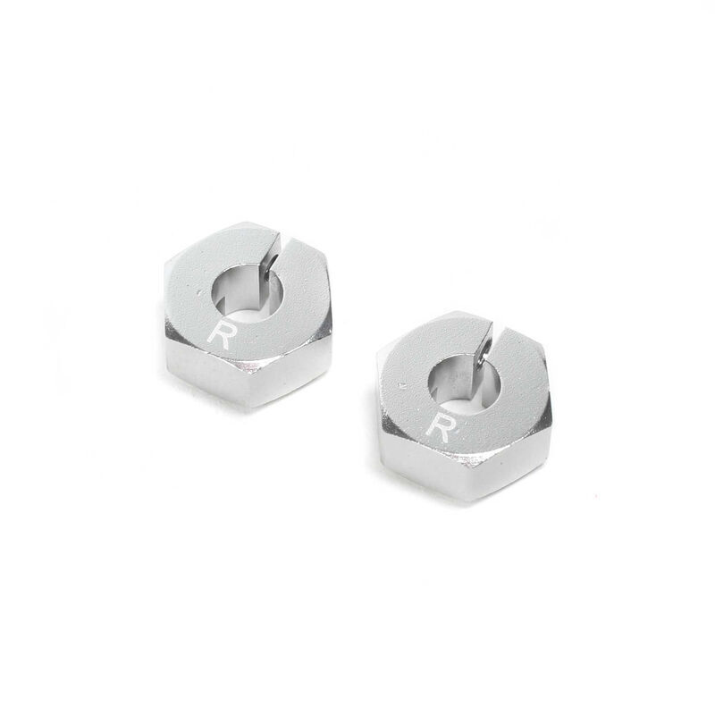 Horizon Hobby - Clamping Rear Wheel Hexes, Aluminum: 22S (LOS332006)