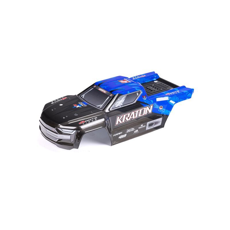 Horizon Hobby - KRATON 4X4 4S BLX Finished Body Black/Blue (ARA402329)