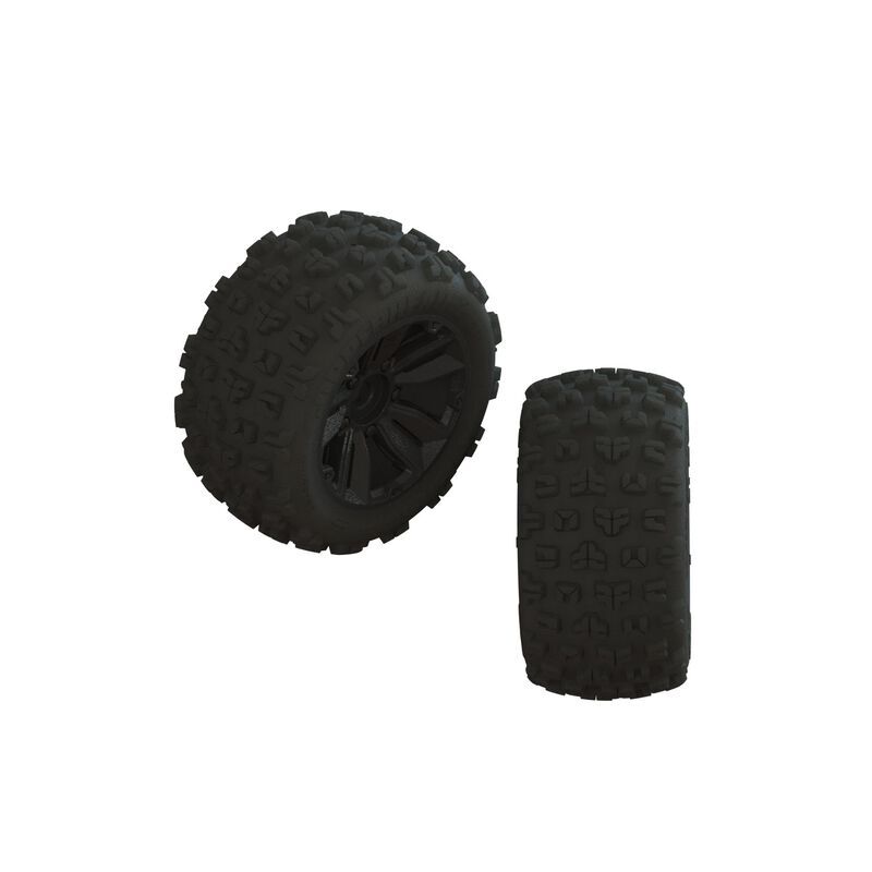 Horizon Hobby - dBoots Copperhead2 LP Tire Set Glued (1pr) (ARA550090)