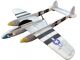 P38 Lightning silber - 880mm