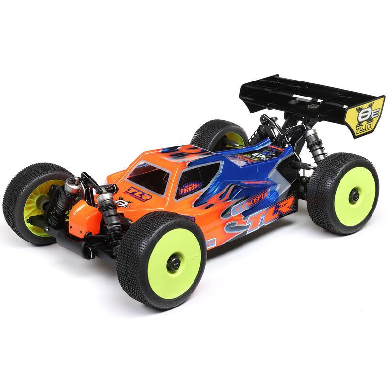 Horizon Hobby - 8IGHT-X/E 2.0 Combo Race Kit:1/8 4WD Nit/El Buggy (TLR04012)