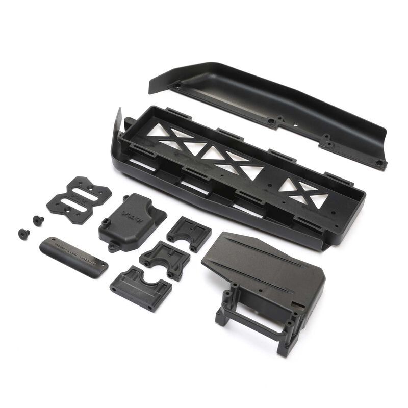 Horizon Hobby - Battery Tray, Center Diff & Servo Mount: 8XE 2.0 (TLR241071)