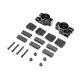Horizon Hobby - Rear Hub, Aluminum: 8X, 8XE 2.0 (TLR344053)