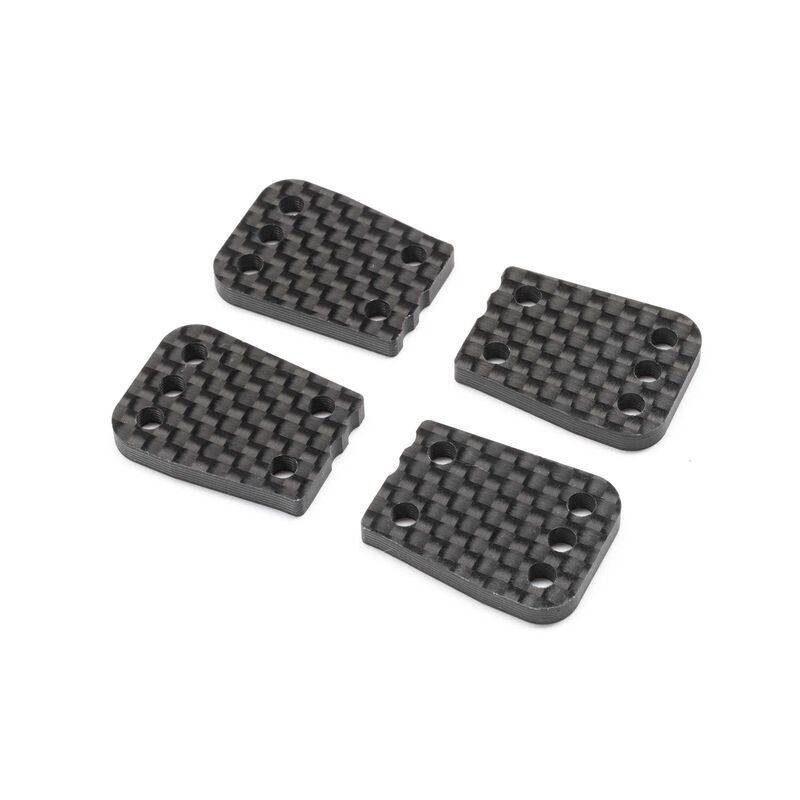 Horizon Hobby - Rear Hub, B Plate, Carbon: 8X, 8XE 2.0 (TLR344054)