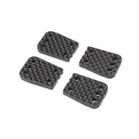 Horizon Hobby - Rear Hub, B Plate, Carbon: 8X, 8XE 2.0...