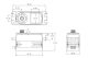 CH712S Coreless Servo HV Low Profile Servo 11.8kg/0.052sec
