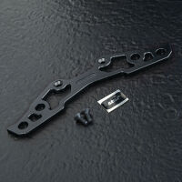 MST-Racing - Alum. lightweight bumper support L (black)...