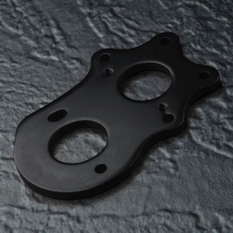 MST-Racing - RMX Alum. spur gearbox motor mount (black) (MST310122BK)
