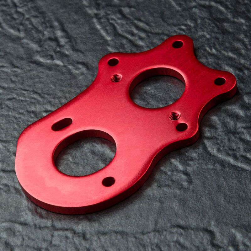 MST-Racing - RMX Alum. spur gearbox motor mount (red) (MST310122R)