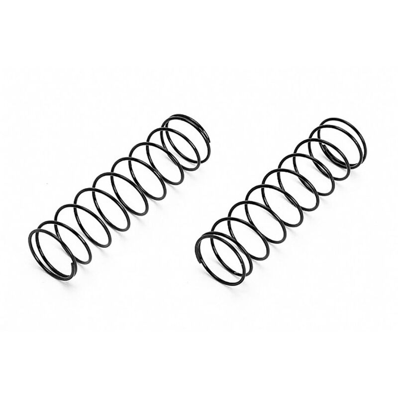 PR Racing - 1/10 Rear Shock Spring(Black) (2pcs)0.031kg/mm For Type R (PR02500046)