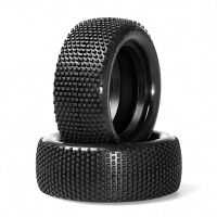 PR Racing - 4WD Frontreifen Block 1603 Soft (2 Stk)...