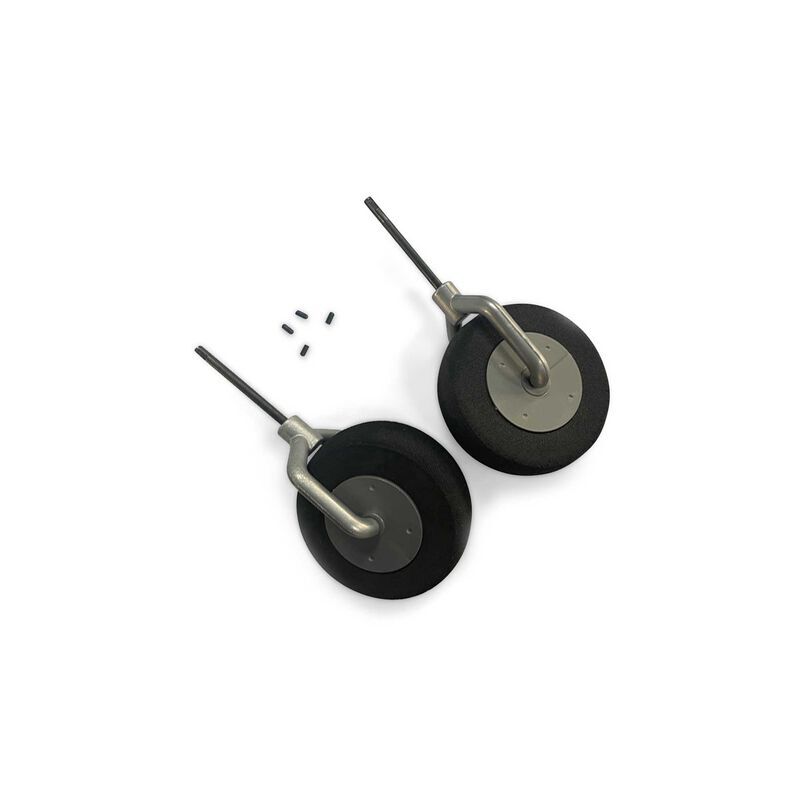 Horizon Hobby - Main Gear Struts w/Wheels (pair): Beechcraft D18 (EFL106258)