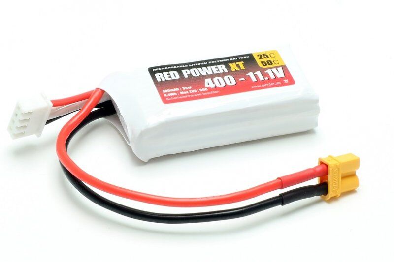 Red Power - LiPo Akku 400mAh 3S 11,1V