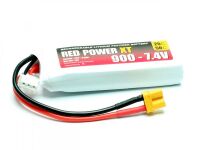 Red Power - LiPo Akku 900mAh 2S 7,4V
