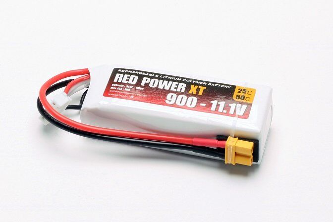Red Power - LiPo Akku 900mAh 3S 11,1V