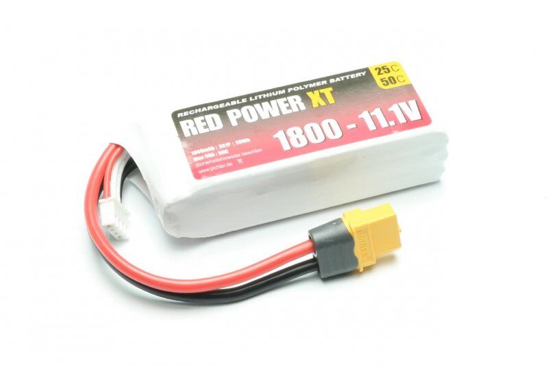 Red Power - LiPo Akku 1800mAh 3S 11,1V