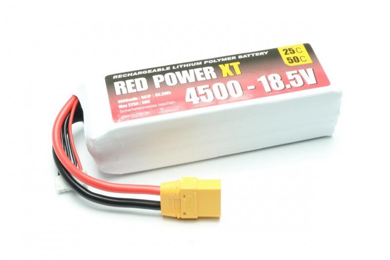 Red Power - LiPo Akku 4500mAh 5S 18,5V