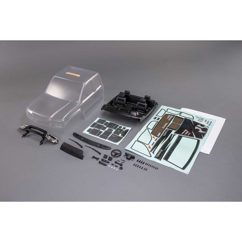 Horizon Hobby - SCX6: Body & Interior Set (Clear): Trail Honcho (AXI250011)
