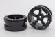 Metasafil - Beadlock Wheels PT-Safari Schwarz/Schwarz 1.9 (2 St.)  (MT0010BB)