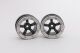 Metasafil - Beadlock Wheels PT-Safari Schwarz/Silber 1.9 (2 St.)  (MT0010BS)
