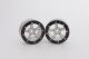 Metasafil - Beadlock Wheels PT-Safari Silber/Schwarz 1.9 (2 St.)  (MT0010SB)