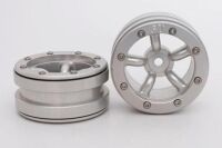 Metasafil - Beadlock Wheels PT-Safari Silber/Silber 1.9...