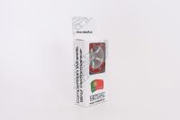 Metasafil - Beadlock Wheels PT-Safari Silber/Rot 1.9 (2 St.)  (MT0010SR)