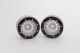 Metasafil - Beadlock Wheels PT-Bullet Silber/Schwarz 1.9 (2 St.)  (MT0020SB)
